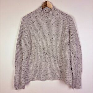 Kuhl Speckled Gray Turtleneck Sweater